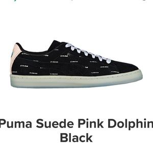 Puma Suede x Pink Dolphin